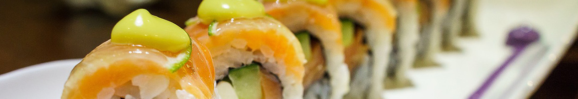 Eating Asian Fusion Japanese Sushi at LEVEL Restaurant & Bar restaurant in Richmond, VA.